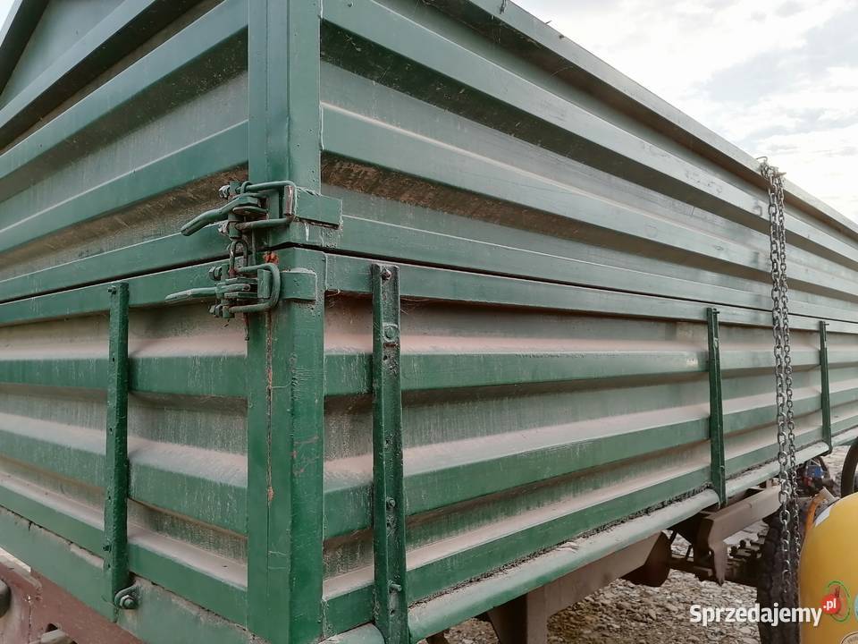 Przyczepa rolnicza 6t nieuszkodzony Suchodoły