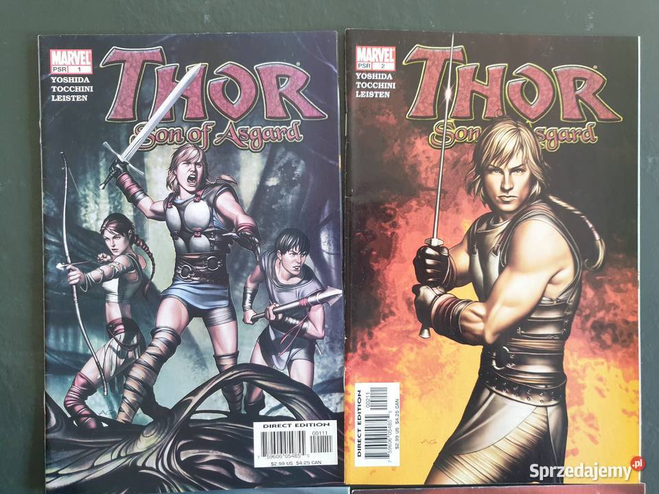 Thor Son Of Asgard 6 komiksów Marvel USA