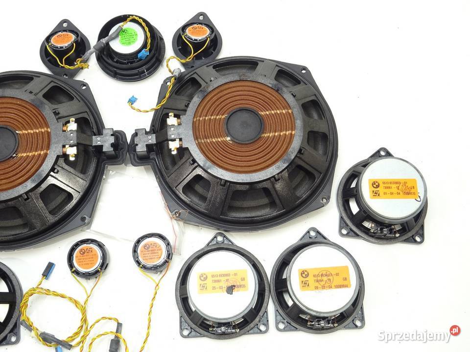 GŁOŚNIKI KOMPLET BMW E60 Kombi 0310 AUDIO ZESTAW podkarpackie