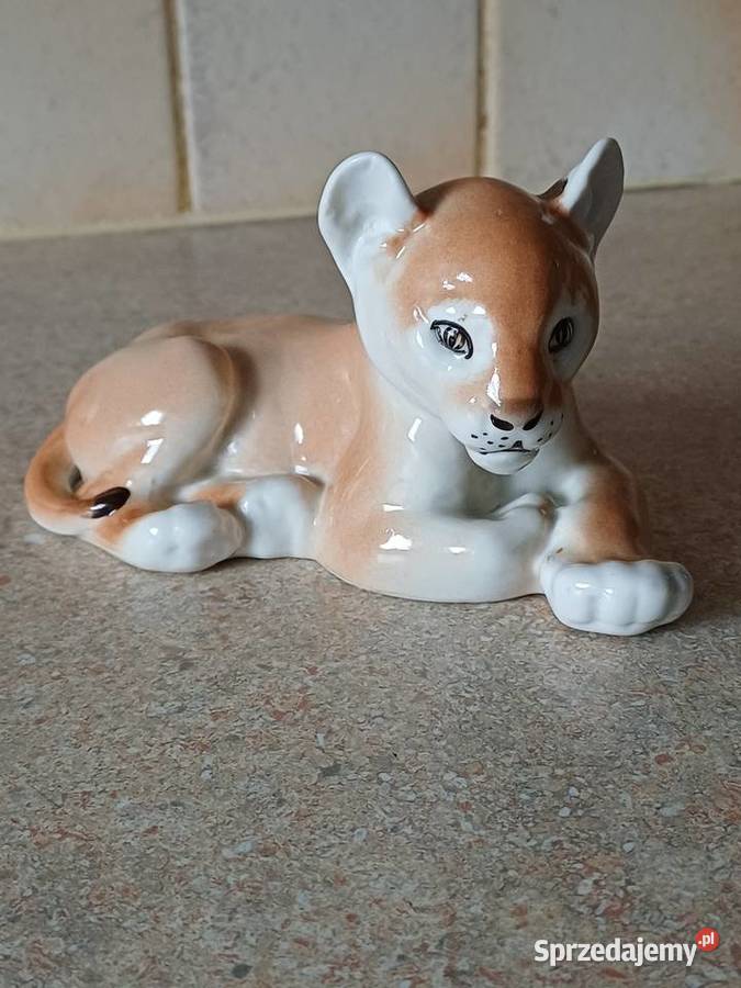 vintage figurka Łomonosow