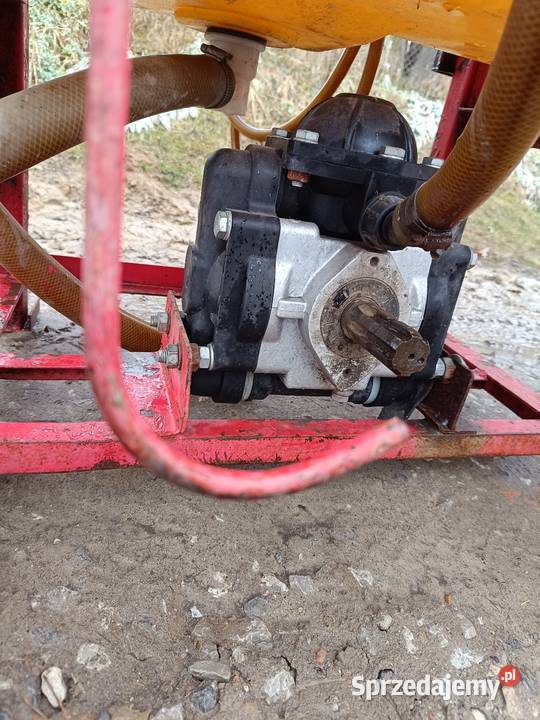 Rozsiewacz lej ocynk Opryskiwacz 400l 12m Wałek nieuszkodzony Zaczepiane Opryskiwacze Zamość