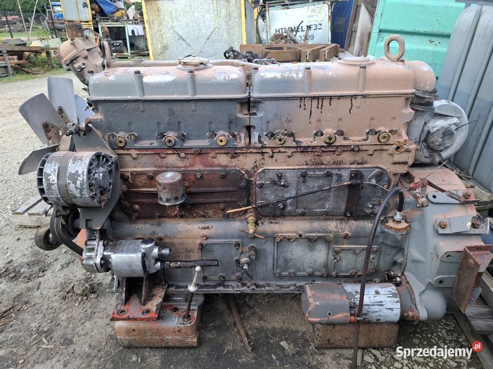 Silnik Leyland sw 680 turbo na części ładowarka Targoszyn