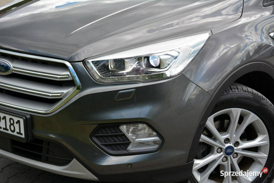 Ford Kuga Radar ACC Sony Navi półskóry elFotel czujnik zmierzchu Kuga mazowieckie Ostrów Mazowiecka