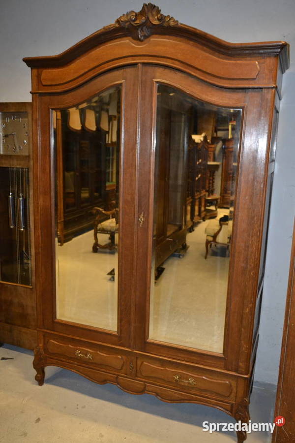 szafa francuska rocaille dąb