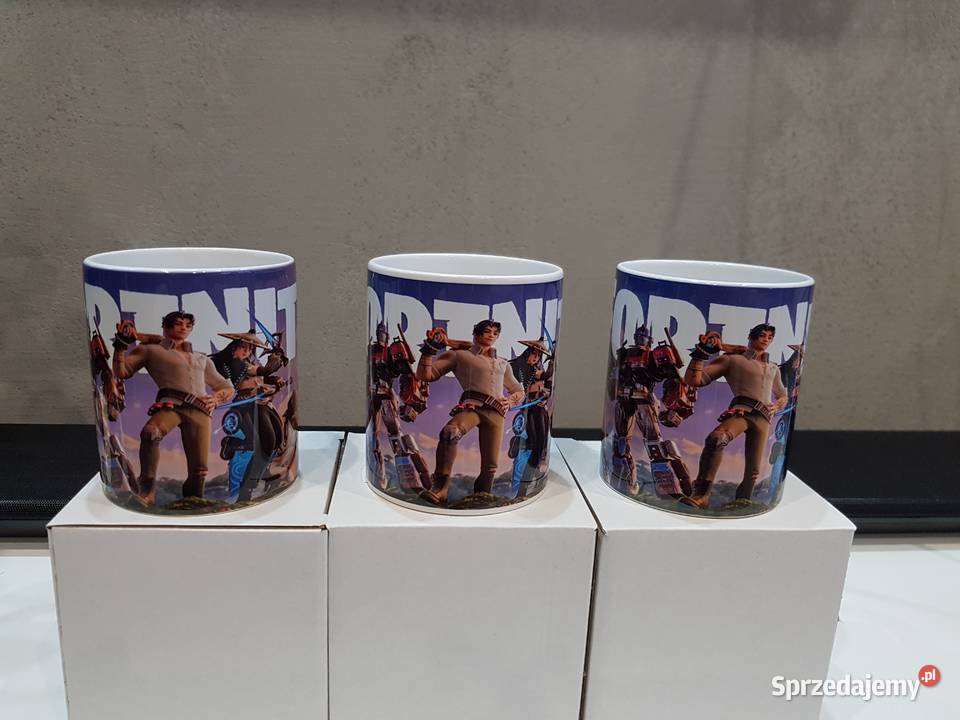 Kubek Ceramiczny 330ML Graczy FORTNITE DRUŻYNA Kędzierzyn-Koźle