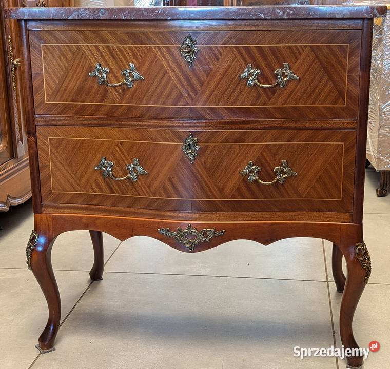 Piękna komoda intarsjowanasklep Dąbrowa Górnicza sprzedam
