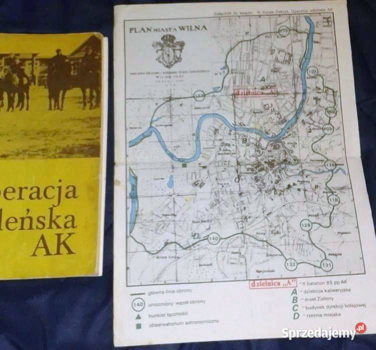 Operacja wileńska AK Roman KorabŻebryk Chełm sprzedam