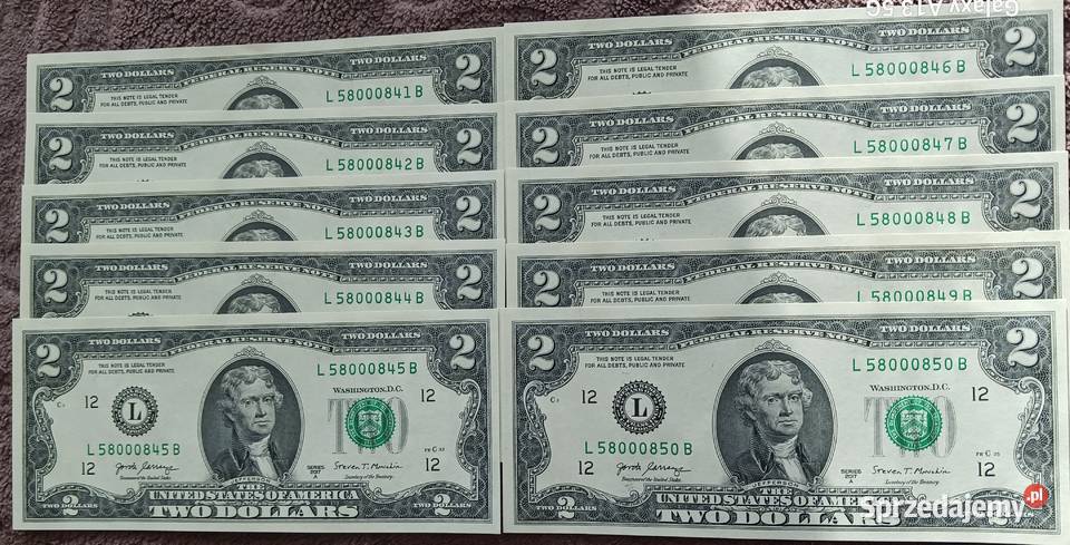 10 x 2 USA 2017 rT JeffersonSan FranciskoLSeriaA Konin