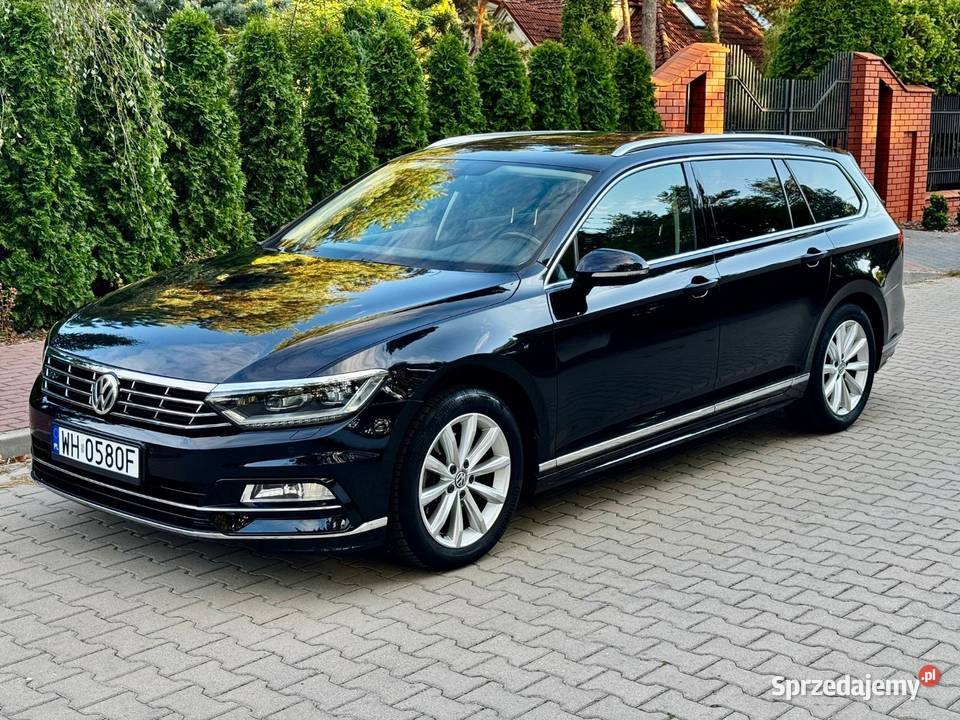 VW Passat DSG RLine Ideał FULL LED NAVI Kamera 120KM mazowieckie