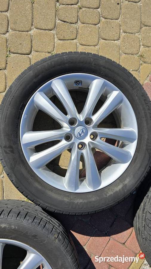 Komplet Alufelge hyundai 18 z czujnikami i Kraków sprzedam