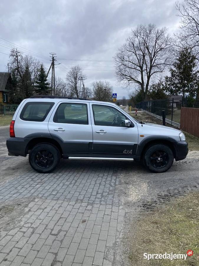Mazda Tribute 23 benzyna 4x4 OC opłacone do Kaplonosy sprzedam