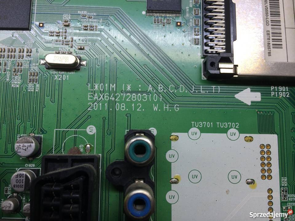 Telewizor LG 32LV3550 uszkodzona matryca Gliwice