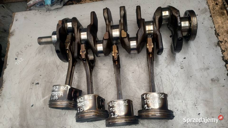 TOYOTA t25 AVENSIS T22 20 16V wał korbowy tłok