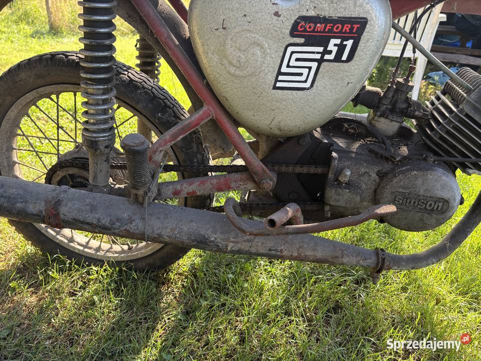 Simson S51 dolnośląskie Leśna
