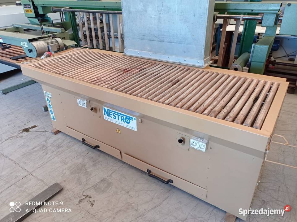 Stół szlifierski 240x80 z odciągiem NESTRO