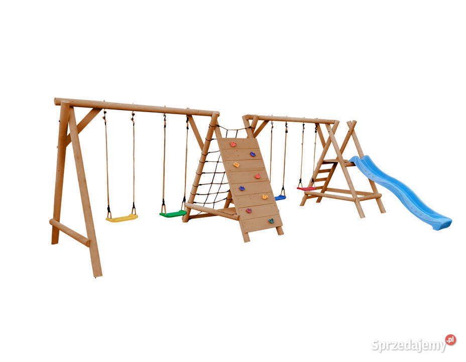 Plac Zabaw do Ogrodu JUMBOSMERF 4xHuśtawka Koszalin