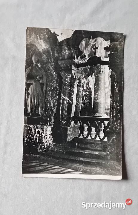 Pocztówka Wieliczka kopalnia soli fragment wielkopolskie sprzedam