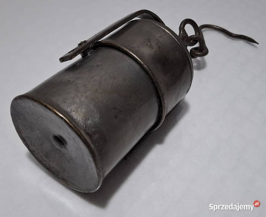Lampa górnicza karbidowa D 34 14x11x235 998g Czeladź