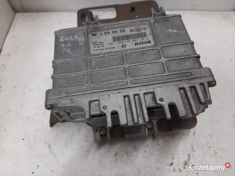 VW Golf 3 III 16 032906026 Sterownik Silnika ECU osobowe Ksawerów