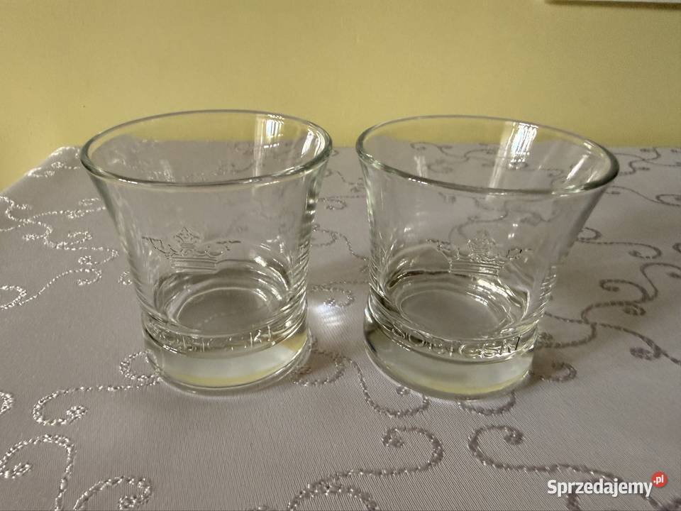Szklanki do Wódki Drinków Sobieski Vintage Grube Czerwionka-Leszczyny sprzedam