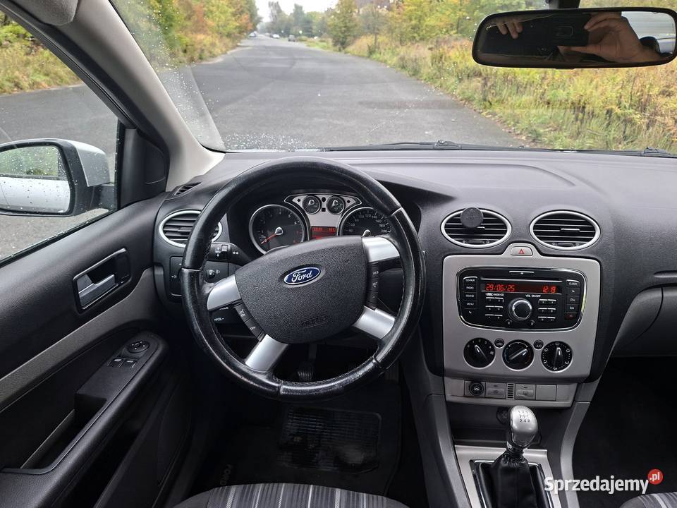 Ładny FORD FOCUS16GAZ 2008 LIFT klima elektryka Łódź