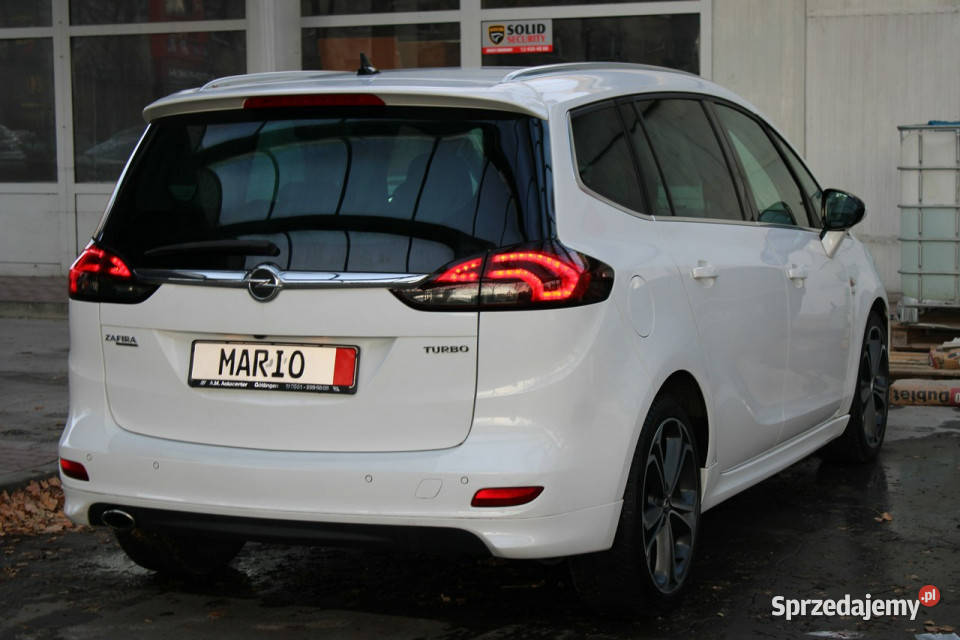 Opel Zafira OPC LINE7 osobowy bogate benzyna Gliwice