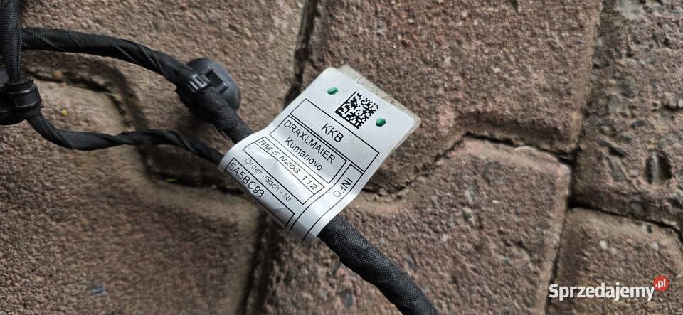 BMW 7 G70 WIĄZKA INSTALACJA ZDERZAKA PRZÓD Katowice sprzedam