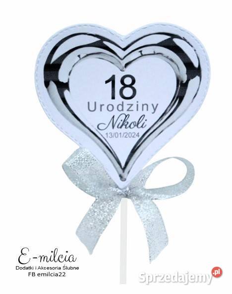 Duże Lizaki Deseniowe Pamiątka Prezent