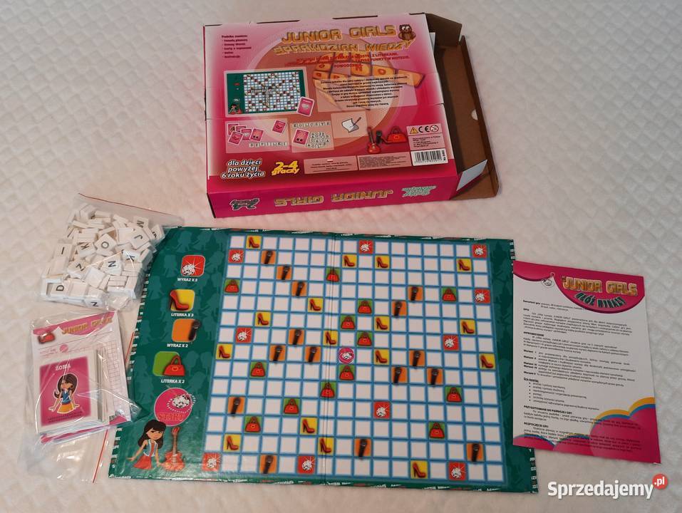 Gra edukacyjna ułóż wyrazy Junior Girls FAN Czeladź