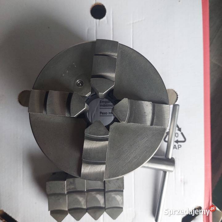 Uchwyt tokarski czteroszczekowy 125 mm nowy Ostróda