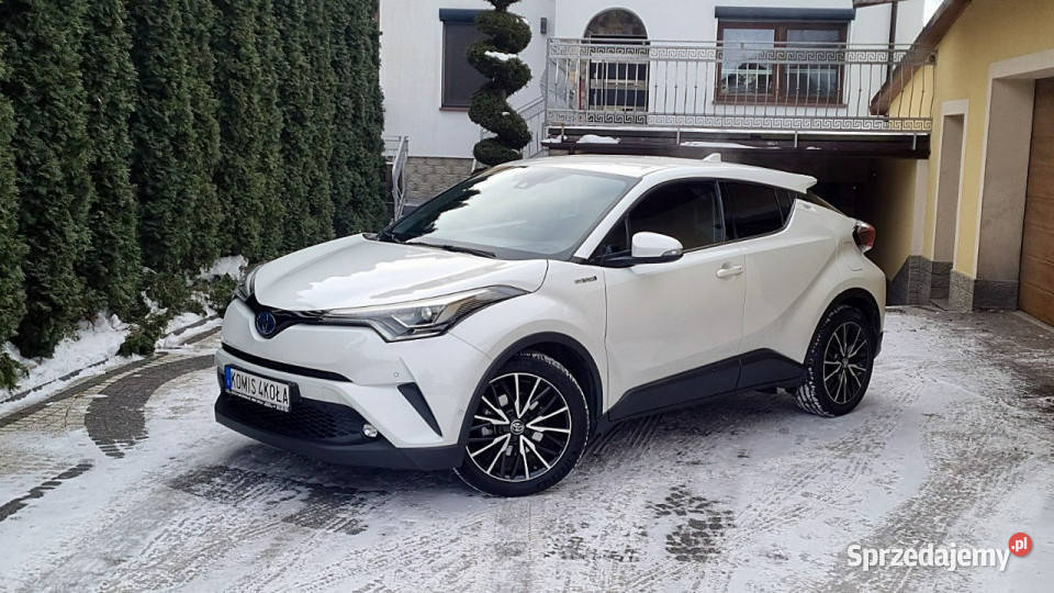 Toyota CHR Hybrid Nowa Półskóry Led GWARANCJA kamera cofania Płońsk