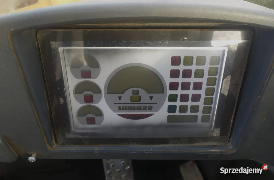 Wyposażenie Kabiny Liebherr przyciski fotel Legnica sprzedam