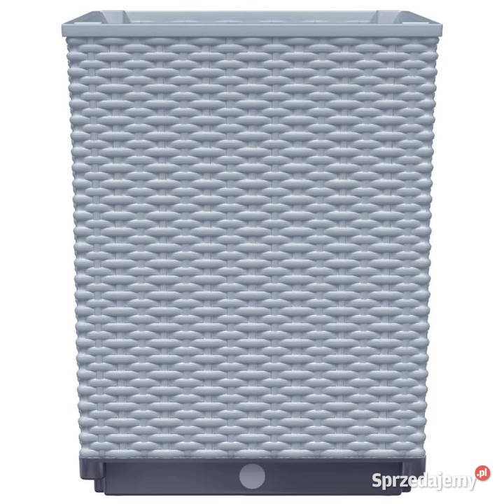 Donice 2 jasnoszare 30x30x37 polipropylen