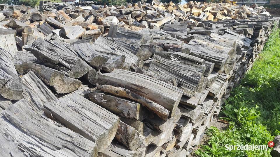 Drewno opałowe kominkowe 3045 suche połupane kujawsko-pomorskie Tonowo