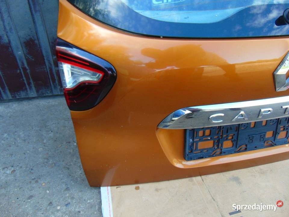KLAPA TYLNA TYŁ RENAULT CAPTUR TEEPY osobowe wielkopolskie