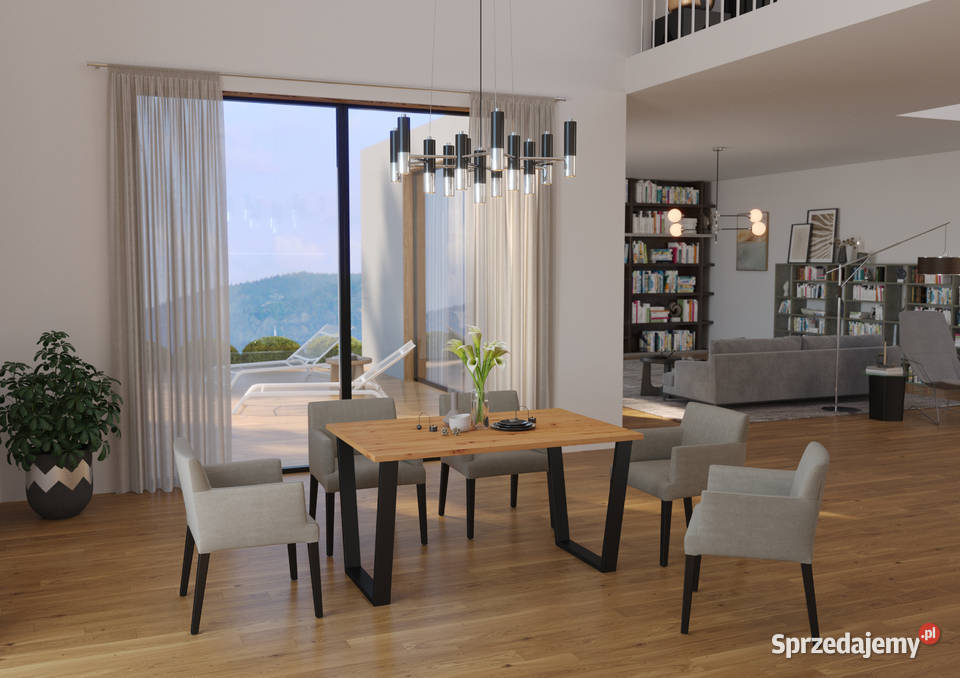 Stół Industrialny Cezar BIAŁY ARTISAN LANCELOT Katowice