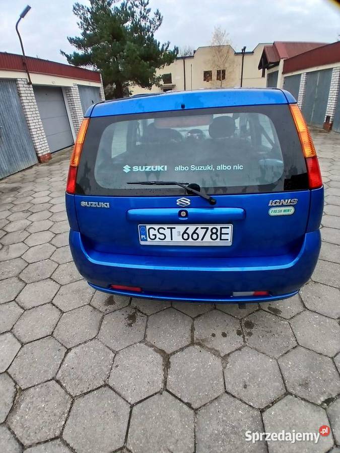 suzuki ignis 13benzmaly przebiegklima