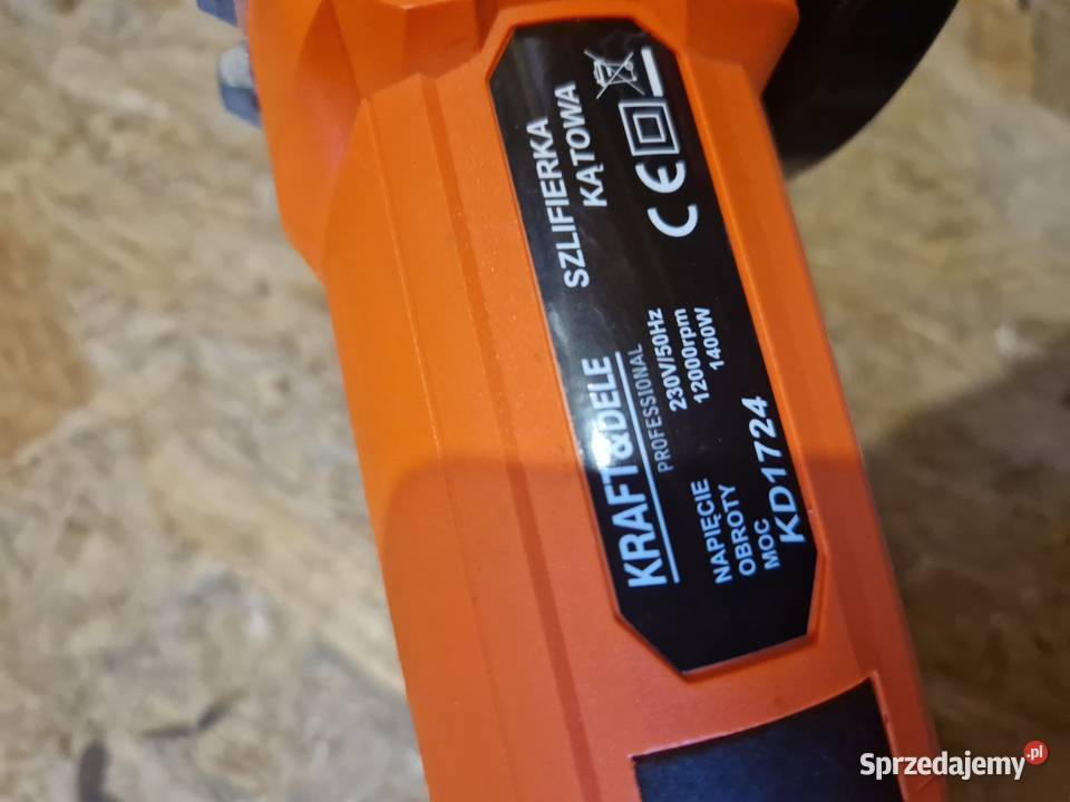 SZLIFIERKA KĄTOWA 1400W 125mm KĄTÓWKA DIAX KRAFT wielkopolskie Głogowa