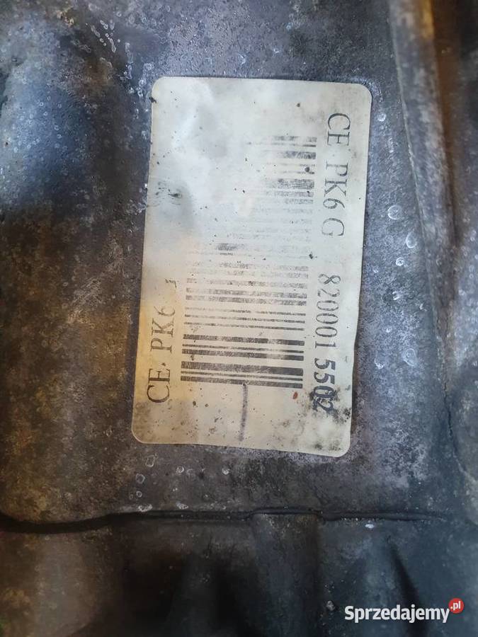 Skrzynia biegów manualna Renault Master II Rok produkcji 2002 sprzedam