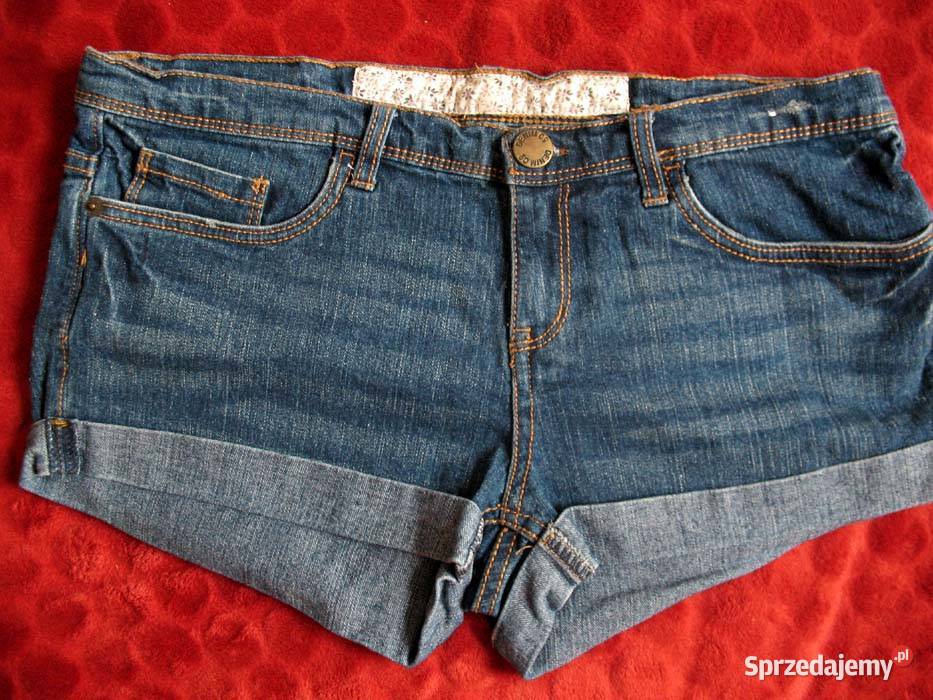Szorty spodenki Jeans 40 L biodra 98 DenimCo mazowieckie Siedlce sprzedam
