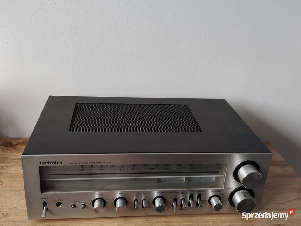 Technics SA400 analogowy amplituner aluminiowy Świdwin
