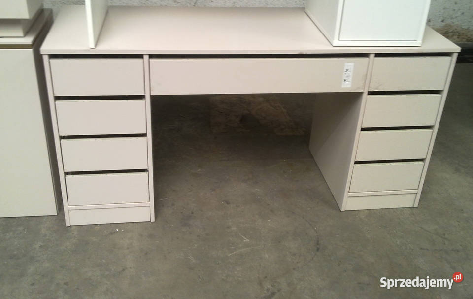 Nowe biurko z szufladami 152x54x75 54cm Wieruszów