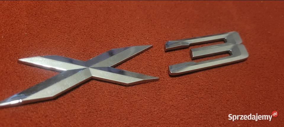 Bmw x3 emblematy