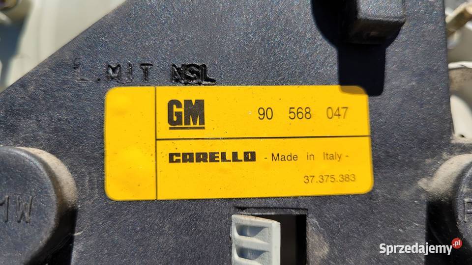 Lampy tylne Opel Vectra B Oświetlenie