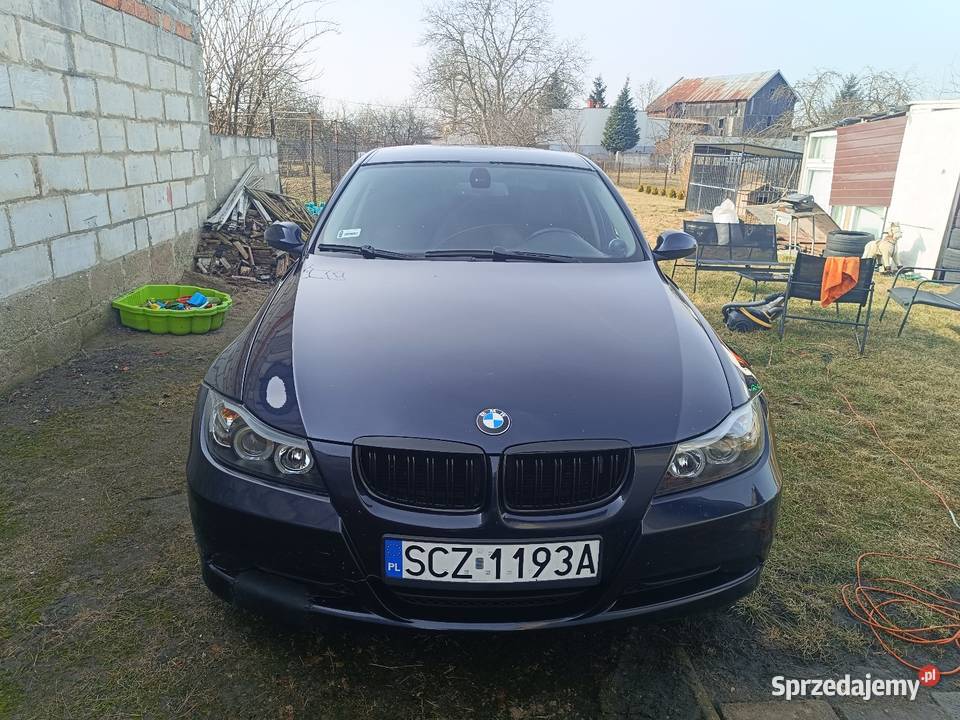 BMW E90 2007r m47 220hp Sedan / Limuzyna kujawsko-pomorskie Osięciny