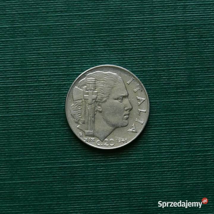 WŁOCHY 20 centesimi 1941r sprzedam