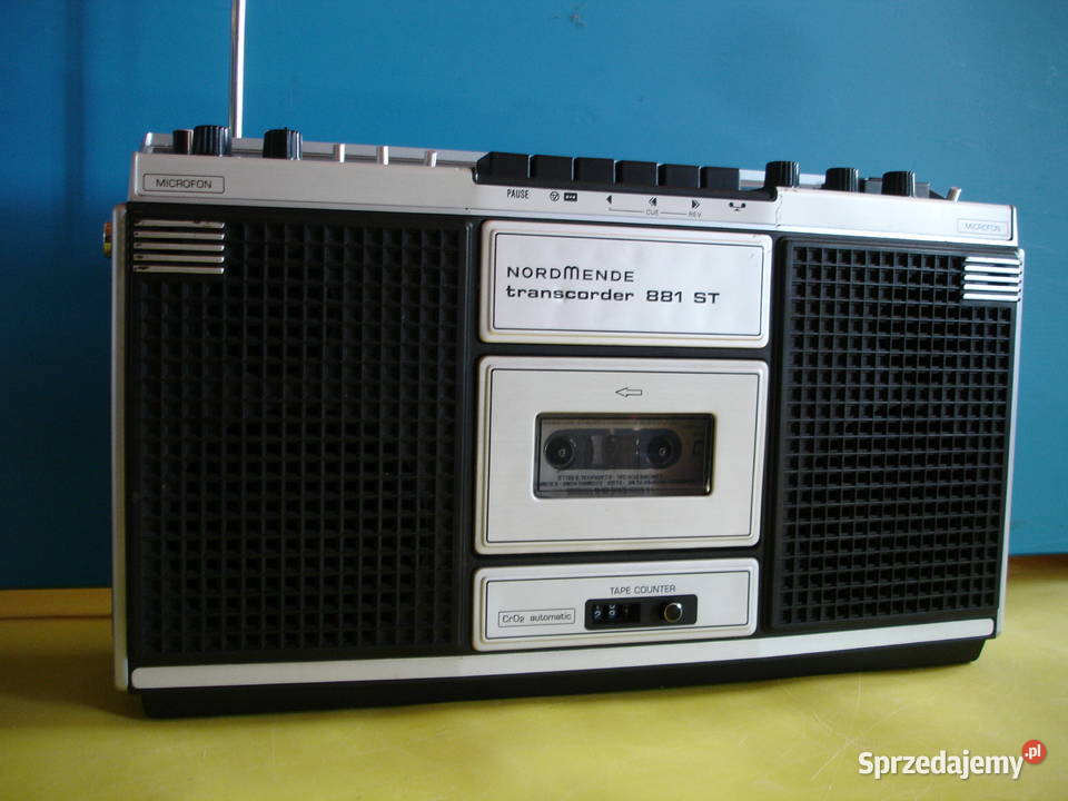 Radiomagnetofon NORDMENDE TRANSCORDER 881 ST Zielona Góra sprzedam