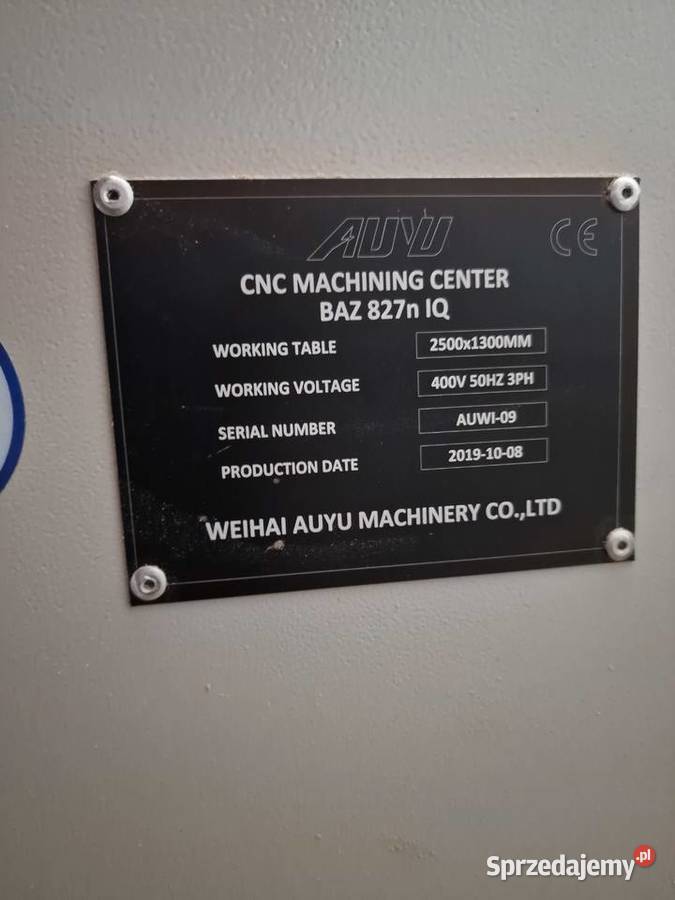 Centrum obróbcze Lohmeyer BAZ 827n iq mazowieckie Ostrołęka sprzedam