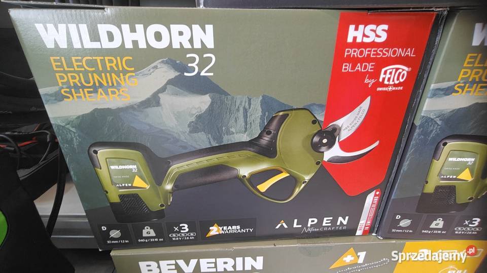 Sekator akumulatorowy Alpen WILDHORN 32 szwjcar