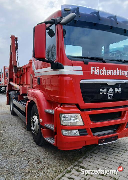Bramowiec Man Tgm do pojemników komunalnych